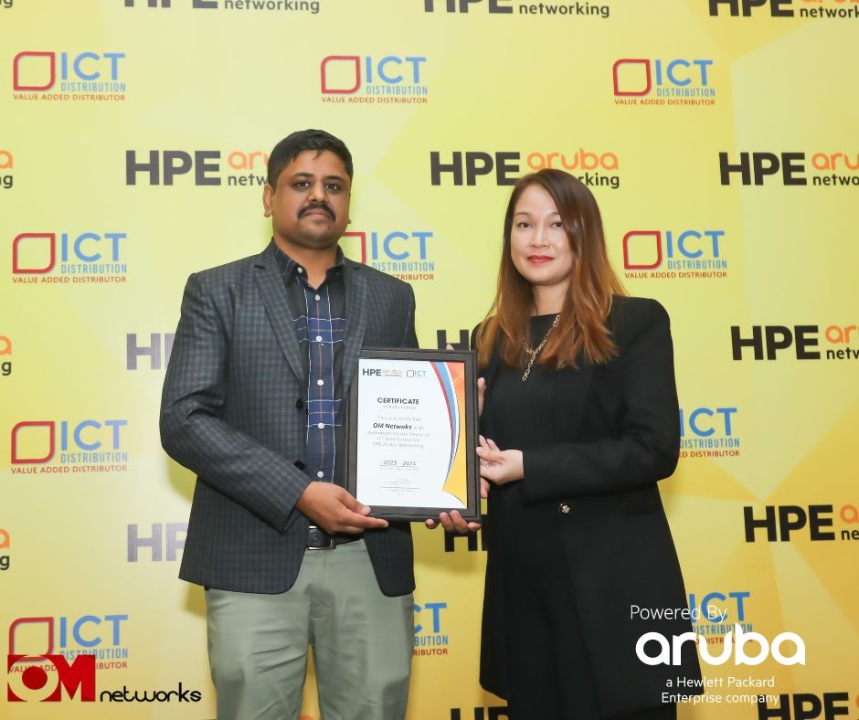 Platinum Partner Certificate Distribution by HPE Aruba Networking